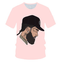 T-shirt imprimé 3d pour homme, impression numérique, graphique, vêtements imprimés, décontracté, surdimensionné