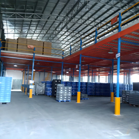 Fabricant chinois Plancher mezzanine Stockage d'entrepôt de haute qualité Étagères empilables Étagères mezzanine Plate-forme en acier
