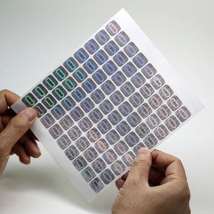 Customized Anti-counterfeit Holographic <b>Sticker</b> <b>Security</b> Logo Print 3d Hologram Label Sheet - Product Image 6