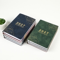 Carnet de notes calendrier anglais 2027, Agenda espagnol, Carnet de notes