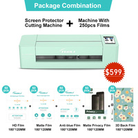 Cortadora Inteligente de Películas de 16 Pulgadas, Plotter Inteligente para Teléfonos Móviles, Máquina de Corte de Protectores de Pantalla de Vidrio Templado, Hidrogel y TPU