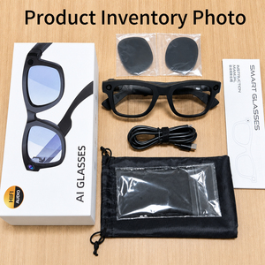 Gafas Inteligentes con IA al por Mayor, Cámara <span class=keywords><strong>de</strong></span> 8MP, Traducción por Voz, Reconocimiento Visual, <span class=keywords><strong>Grabador</strong></span> <span class=keywords><strong>de</strong></span> Reuniones <span class=keywords><strong>para</strong></span> Viajes <span class=keywords><strong>de</strong></span> Negocios - Product Image 2