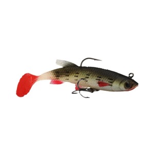 ชุดเหยื่อตกปลาแบบกล่อง 5 ชิ้น ยี่ห้อ Bubba Lure รุ่นหัวตะกั่ว ตัวเบ็ดแบบนิ่ม หางรูปตัว T หางงอ น้ำหนัก 93 กรัม/14 กรัม - Product Image 5