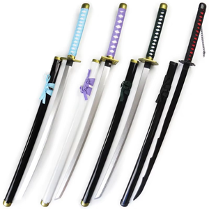สารฟอกขาว ABS วัสดุไม้ไผ่ทำคอสเพลย์อาวุธ zanpakuto kyouka suigetsu tensa <span class=keywords><strong>Zangetsu</strong></span> hyorinmaru 39.76in/101CM - Product Image 1