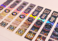 Etiquetas Holográficas de Autenticidad a Prueba de Agua, con Código QR y Función de Raspar para Crema de Manos