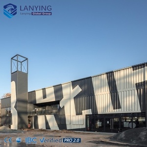 Edificio de Estructura Metálica de Diseño Industrial para Restaurante, Uso Comercial - Product Image 2