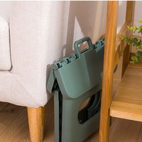 Tabouret pliable pour enfants tabouret de pêche escabeau couleur nordique en plastique Portable voyage Camping extérieur meubles de maison moderne 3 pièces