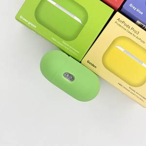 Fundas de Silicona Suave para Auriculares, Resistentes al Agua, Protección Total, Estilo Dividido, Compatibles con Airpods Pro3 - Product Image 4