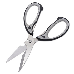 <b>Kitchen</b> <b>Scissors</b> Stainless Steel Straight Head Multi Purpose For Home Use Cutting Chicken Bones Fish Cleaning Grilling Meat - Product Image 2