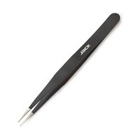 Pince à épiler de précision JACK en acier inoxydable, kit d'outils pour artisanat et journalisation, pointes pointues et courbées, idéal pour les travaux de réparation