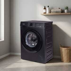 Lavadora Eléctrica Kooper de Carga Frontal, 6 Kg, Delgada, 11 Programas Automáticos, Carcasa de Plástico, Ahorro de Energía, Un Solo Tambor, Enchufe Estadounidense, Negra - Product Image 2