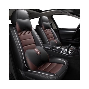 Funda de cuero para asiento de coche personalizada universal al por mayor funda de asiento de coche - Product Image 1