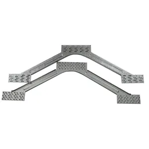galvanized steel web building system joist metal roof trusses