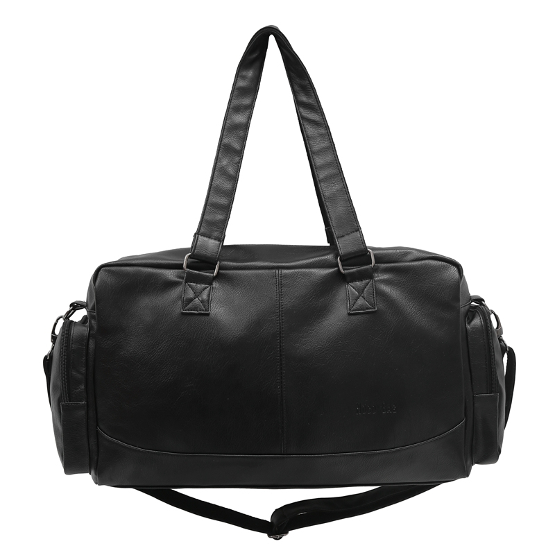 Top Quality Luxury Travel Bag Men's Business Luggage Bag Leather Duffle Bag