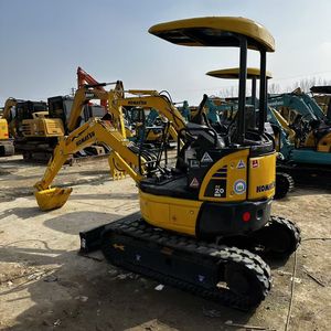 Mini-excavatrice sur chenilles Komatsu PC20 d'occasion, modèle 2022, moteur 2 tonnes, boîte de vitesses PLC - Product Image 1