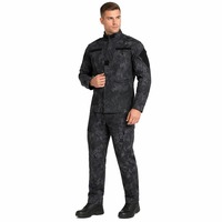 Conjunto de Entrenamiento Táctico de Segunda Generación de Alta Calidad 2027, Traje de Camuflaje Americano de Manga Larga para Hombre, Resistente al Viento