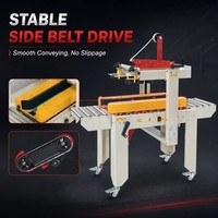Machine à sceller les cartons semi-automatique avec ruban adhésif réglable