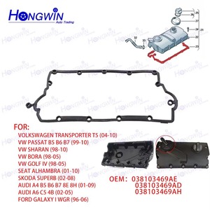 Guarnizione coperchio valvola 038103469AE 038103469AD 038103469AH per Audi A4 A6 Avant Seat Alhambra Skoda Superb V-W trasportatore Sharan - Product Image 6