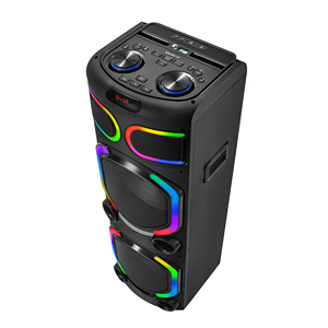 Altavoz Bluetooth para Fiestas de 15 Pulgadas con Doble Potencia de 120W, Venta Directa de Fábrica OEM 2023, con USB, Micrófono, AUX, <span class=keywords><strong>FM</strong></span> para Exteriores/DJ/Teléfono - Product Image 2