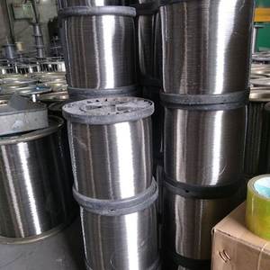 <span class=keywords><strong>Fil</strong></span> 0.09 0.1 0.13mm Ss 304 304v 304l Acier inoxydable <span class=keywords><strong>pour</strong></span> la fabrication de la <span class=keywords><strong>bobine</strong></span> d'argent à ressort Construction laminée à chaud dans les 7 jours 1 tonne - Product Image 2