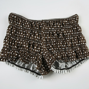 Mùa Hè Phụ Nữ Dễ Thương Quần Short Bộ Dot In Crop Áo Ngực Top + Pleated Quần Short 2 Mảnh Thiết Lập Cô Gái Y2K Hai Mảnh Thiết Lập Mùa Hè Phụ Nữ Quần Áo - Product Image 3