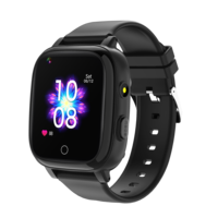 Montre connectée pour enfants L15 Premium 4G HD avec écran tactile, appels, GPS, IP67, silicone, alarme, podomètre, pour les aventures en plein air