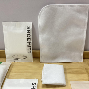 Guanto per scarpe in cotone Non tessuto bianco lustrascarpe usa e getta per <span class=keywords><strong>Hotel</strong></span> - Product Image 1