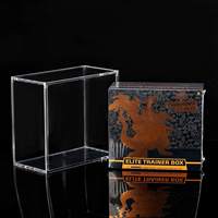 Geling 2026 Boîtier acrylique transparent magnétique pour Pokémon ETB, boîte d'entraînement OEM, boîte de boosters ETB pour l'Elite Trainer Box, produit phare