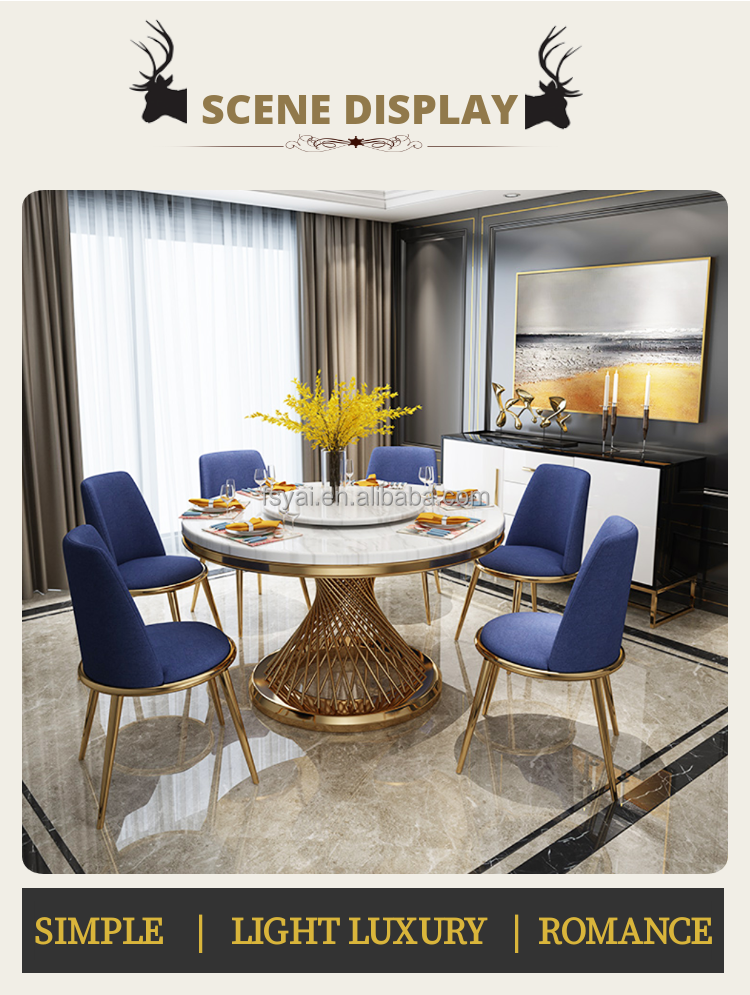 ブラックキッチンセンターテーブルガラスゴールドダイニング