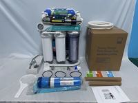Système de filtration d'eau alcaline 5, 6, 7, 8, 9 étapes avec UV 75 GPD, réservoir, osmose domestique, purificateur d'eau potable pour toute la maison