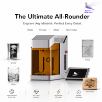 Graveur laser 3D en verre cristal Laser Sparrow en promotion pour photos et dessins, idéal pour petites entreprises, mariages, publicité et cadeaux