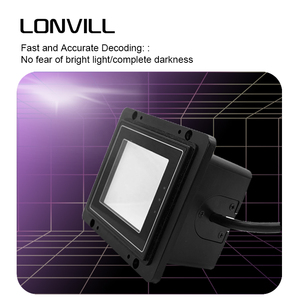 LONVILL impermeable incrustado escáner de código QR lector de escáner de código de barras 2d, escáner de código de barras 2d inalámbrico para la venta - Product Image 4