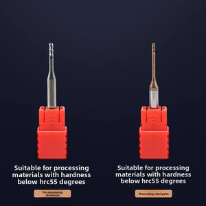 مجموعة أدوات طحن مربعة طويلة العنق بثلاثة شفرات لطحن الألومنيوم - Product Image 2