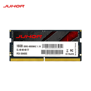 Juhor หน่วยความจำสำหรับแล็ปท็อปขนาด<span class=keywords><strong>16GB</strong></span> DDR5 4800MHz ประสิทธิภาพสูง1.1V SODIMM เข้ากันได้กับเวลาแฝงต่ำ ECC สำหรับการสตรีมมิ่ง/การแก้ไขสต็อก - Product Image 1