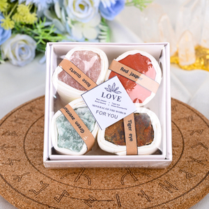 Caja de Regalo de Piedras Naturales Crudas para Sanación, Cristales en Bruto, Personalizada al por Mayor - Product Image 2