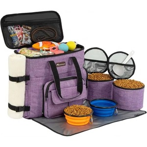 Échantillon Gratuit : Sac de Rangement Personnalisé pour Friandises et Aliments pour Animaux, Sac de Voyage pour Dressage Canin, Ensemble de Trois Pièces pour Emballage d'Aliments pour Animaux - Product Image 6