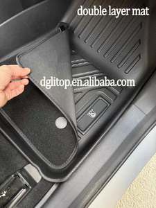 Tapis de voiture 5D TPE tapis de sol de voiture tapis de coffre de revêtement de sol tous temps pour <span class=keywords><strong>Ford</strong></span> EXPEDITION 8 sièges accessoires intérieurs - Product Image 5