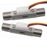 Pengontrol Sensor Air Cair Tipe Roda Daun Flowmeter Pulsa
