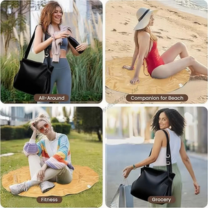 Bolsa de Playa Extra Grande para Mujer, Perfecta para <span class=keywords><strong>Piscina</strong></span>, Camping y Playa - Product Image 3
