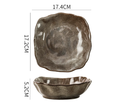 Ensaladera de estilo clásico.