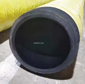 Manguera de succión de arena de alta resistencia, tubo de caucho natural con espiral de alambre, disipadora de electricidad estática para minería - Product Image 1