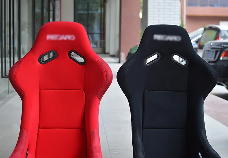 EDDYSTAR Kunden spezifische Universal Fiber Glass Racing Bucket Sitze Playstation Racing Seat für Auto