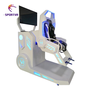 Nhà Máy Giá sportvr chụp 360 <span class=keywords><strong>720</strong></span> độ xoay VR chuyến bay giả lập buồng lái 9D thực tế ảo chuyển động ghế giả lập - Product Image 3