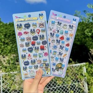 Pegatinas en relieve 3D de <span class=keywords><strong>Tamagotchi</strong></span> Adventure, versión japonesa de las antiguas pegatinas de personajes de dibujos animados - Product Image 6