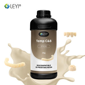 Resina LEYI Anti-Flessione per Stampa 3D Dentale per Corone e Ponti Provvisori Colore Dente Naturale Polimero Liquido Sintetico MOQ 1kg - Product Image 1