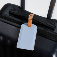 Étiquettes de bagages en similicuir souple et tendance OEM/ODM pour valises/sacs à main/sacs à dos, approuvées TSA – Essentiels de voyage