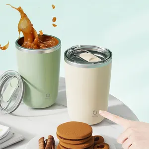 New Creative 350ml Smart Auto Mixing Mug With Custom Logo Electric Mixed Milk Coffee Mug