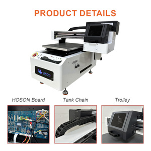 High Precision Dual XP600 Printhead 4050 LED UV Flatbed Printerfor Phone Case Acrylic Glass Metal Custom Printing - Product Image 4