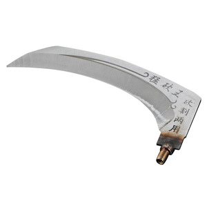 Grande in acciaio inox falce addensato Manganese lama in acciaio per la pesca selvaggia nidificazione canne taglio erba locuste alberi di canfora - Product Image 5