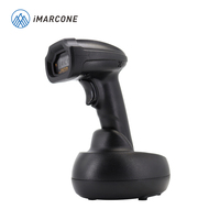 Imarcone - Lecteur de codes-barres 2D CMOS sans fil de haute qualité, QR 1D, interface USB COM, compatible Android, format A4, garantie de 2 ans, en stock